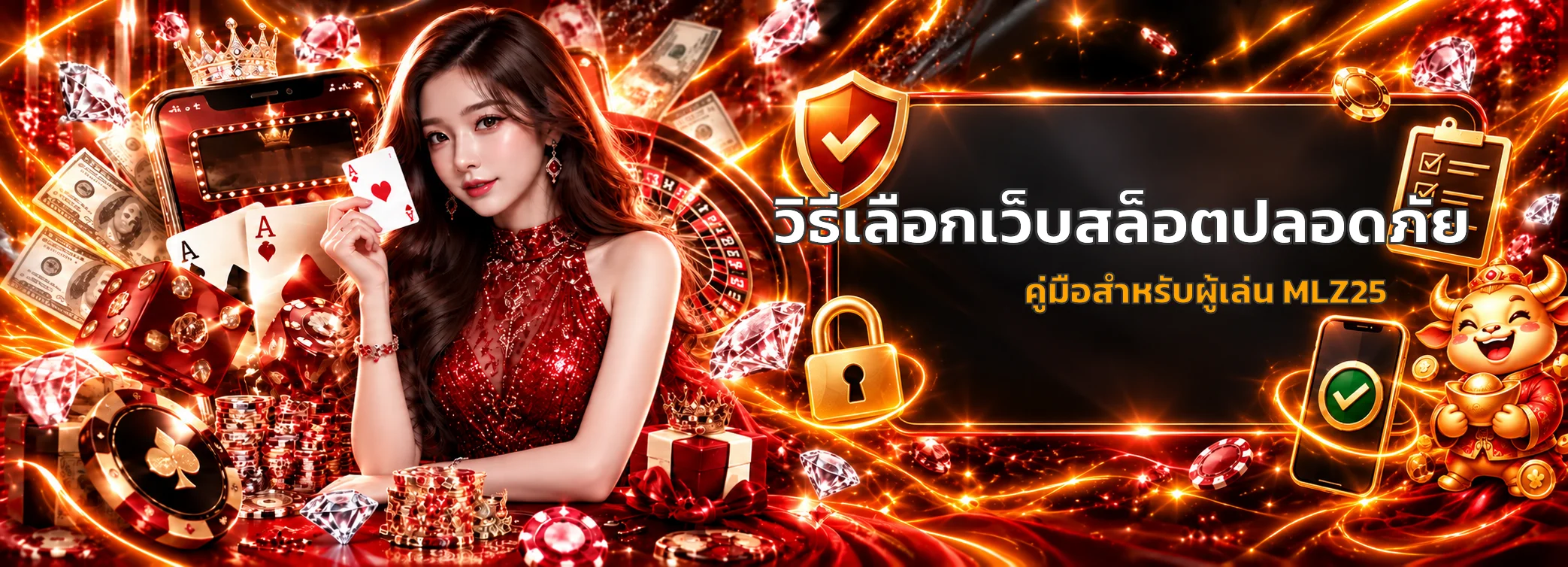 MLZ25 วิธีเลือกเว็บสล็อตปลอดภัย ฉบับตรวจจริง